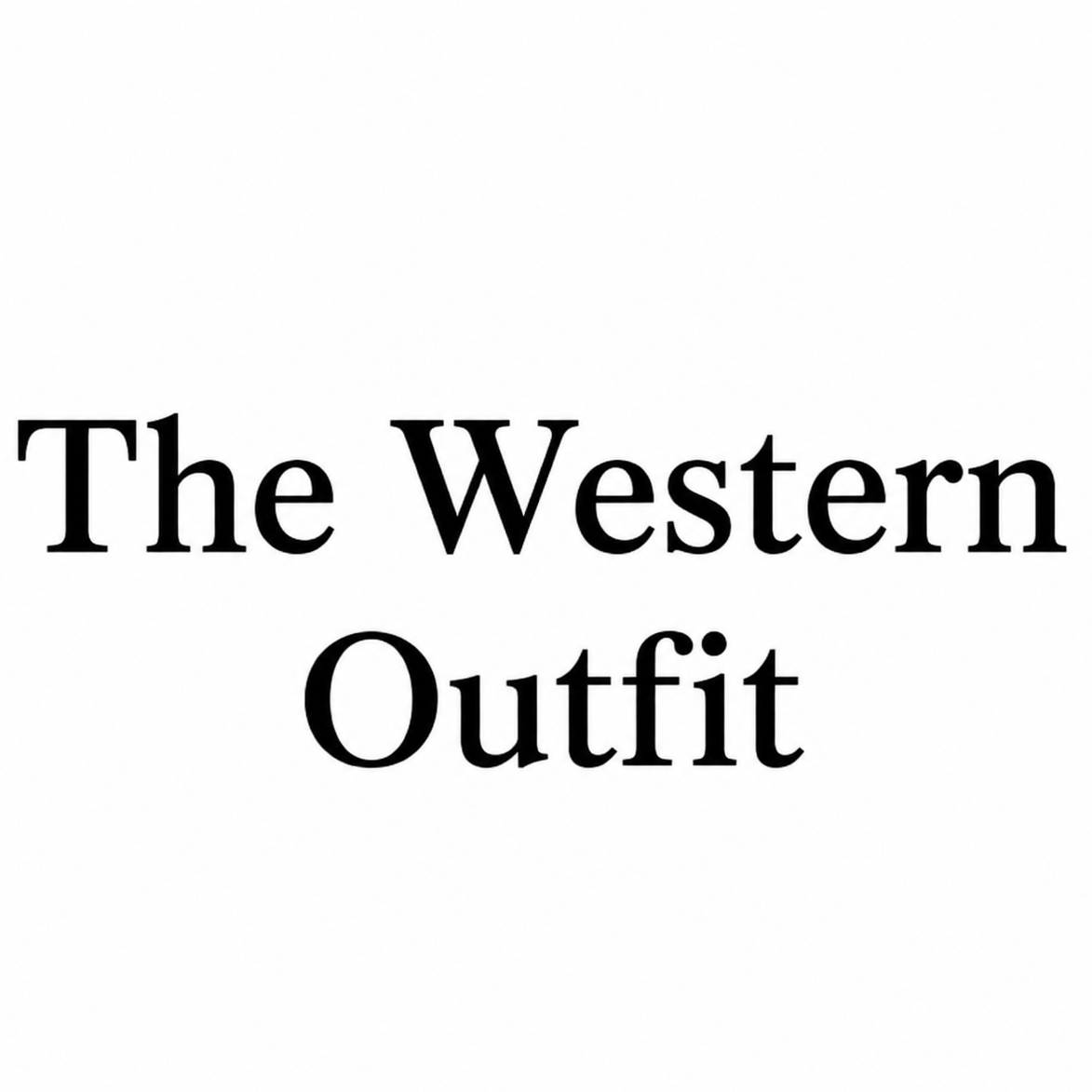 The Western Outfit